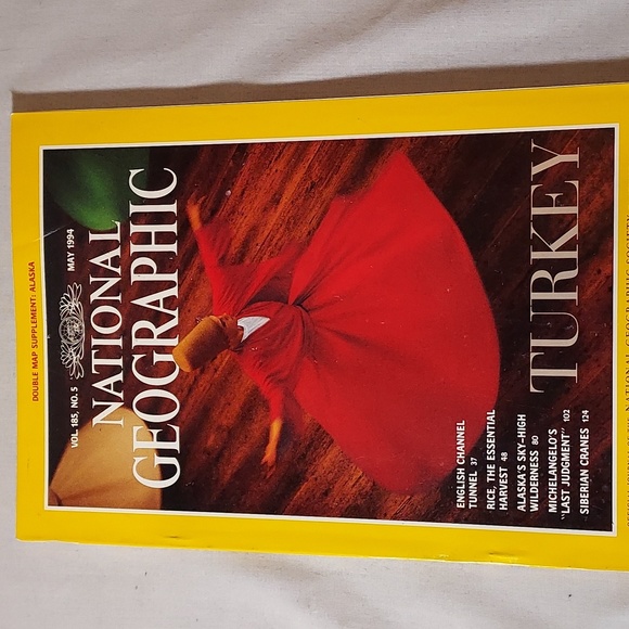 National Geographic Vintage Books Set of 5 #9 - Picture 2 of 7